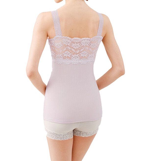 「【５色組】綿１００％おしゃれブラキャミ（肌着・インナーウェア）」｜詳細画像