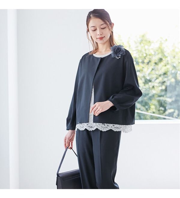 Viola e Viola（ヴィオラ エ ヴィオラ）の「洗える！楽きれい多機能４点セットスーツ【入卒七五三対応】（その他スーツ）」｜詳細画像