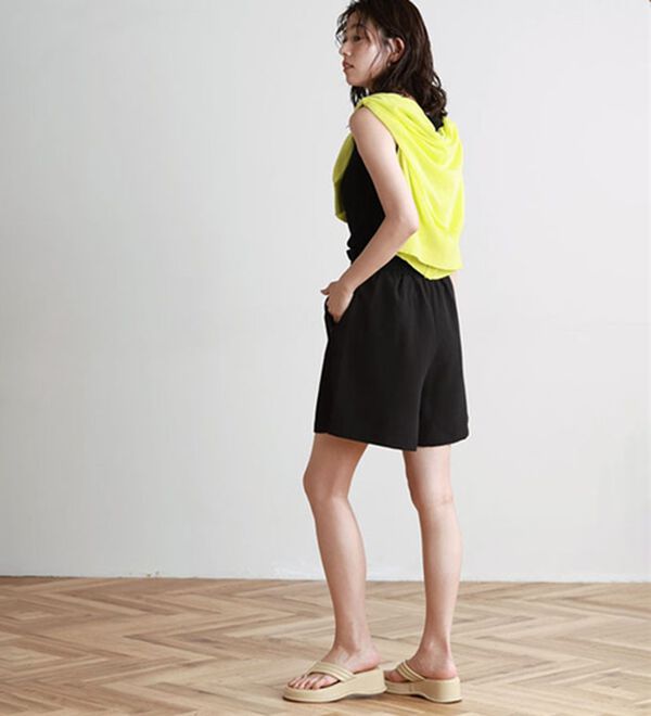 Pierrot（ピエロ）の「【速乾機能付】フレアショートパンツラッシュガード（その他パンツ）」｜詳細画像