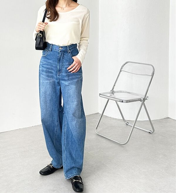 美脚デニムスカパン SAI0080