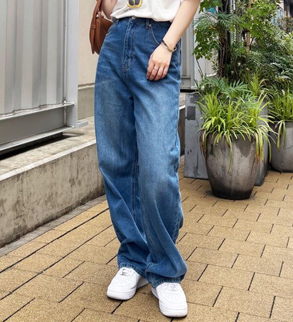 GeeRA（ジーラ）の「美脚魅せカーブデニム（フルレングスパンツ）」｜詳細画像