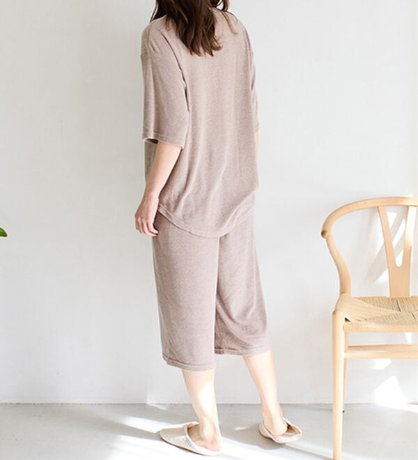 LAVIENNE（ラヴィエンヌ）の「【着るタオル】サラッと気持ちいい！パイルパジャマ（パジャマ・ルームウェア）」｜詳細画像