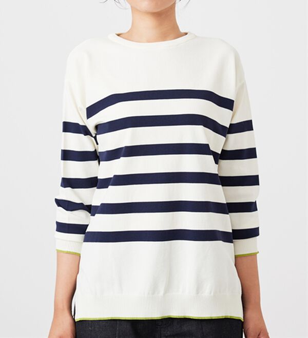 BELLUNA（ベルーナ）の「毛玉になりにくい！ニットプルオーバー（ニット・セーター）」｜詳細画像