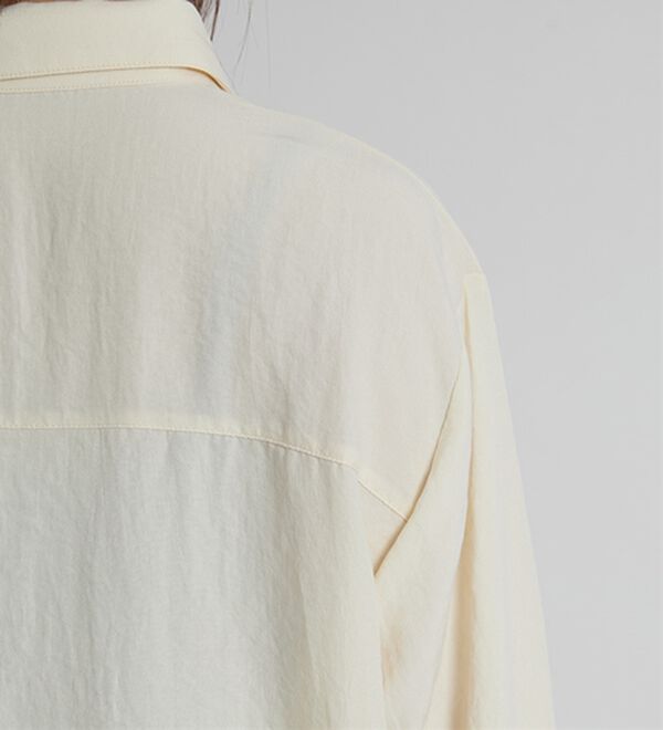 BELLUNA（ベルーナ）の「【低身長さん向け】ポケットデザインゆったりシャツ（シャツ）」｜詳細画像
