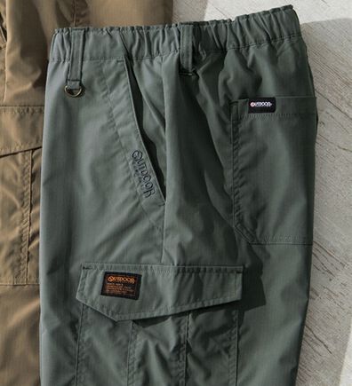 「＜アウトドアプロダクツ＞年間定番らくらくカーゴパンツ（メンズフルレングスパンツ）」