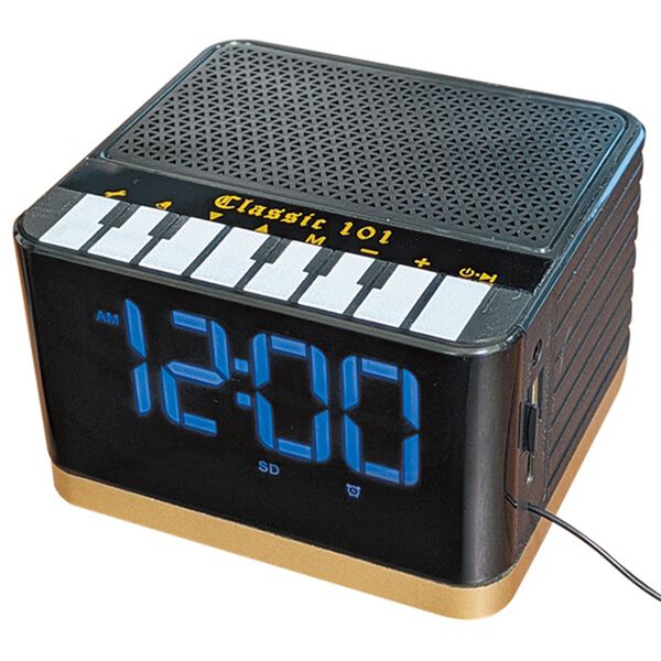 「クラシックピアノプレーヤー・クロック（テレビ・オーディオ・カメラ機器）」｜1