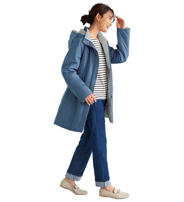 BELLUNA（ベルーナ）の「Ａｉｒｙ　＆Ｗａｒｍ　あったか軽量デザインコート（ロングコート）」｜詳細画像