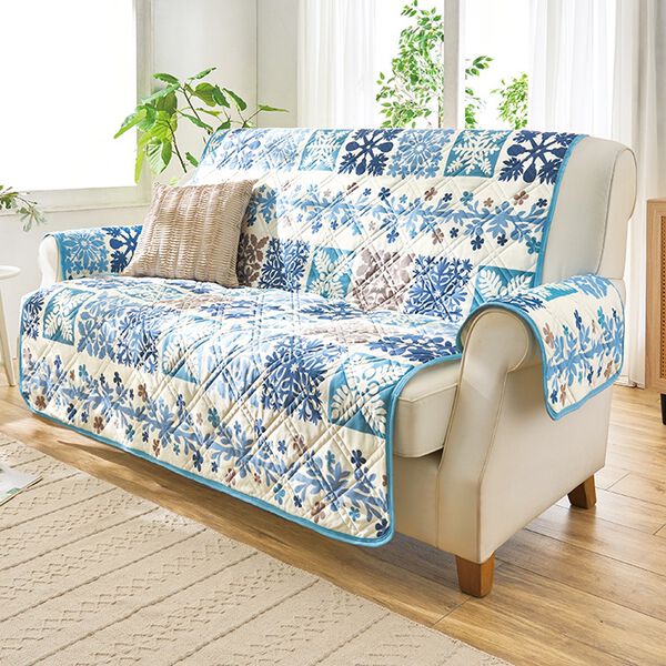 ハワイアンキルト風冷感ソファカバー - ベルーナ【公式】