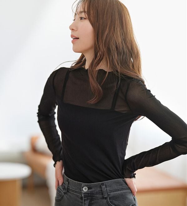 YU'NOW（ユナウ）の「【カップ付インナー】Ｗストラップブラキャミ（ブラトップ・カップ付きインナー）」｜詳細画像