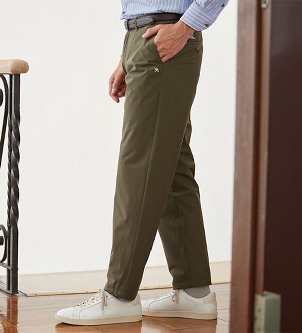 「＜アーノルド　パーマー＞進化系！すっきりハイブリッドダウンパンツ（メンズフルレングスパンツ）」｜詳細画像