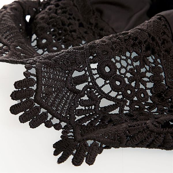 BELLUNA（ベルーナ）の「裾スカラップレースゆったりパンツ（ワイドパンツ・ガウチョ）」｜詳細画像