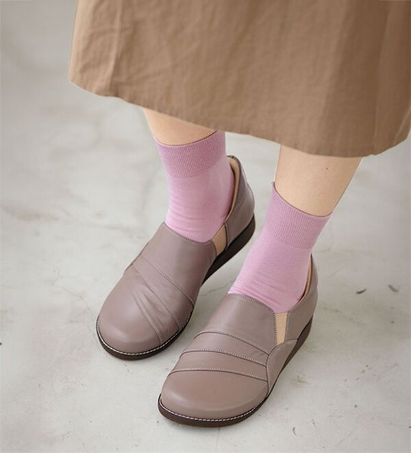 ルフラン（ルフラン）の「＜メディフィット＞５Ｅ切替デザインスリッポン（スリッポン）」｜詳細画像