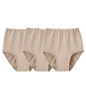 LAVIENNE（ラヴィエンヌ）の「【３枚組】＜グンゼ＞日本製　素肌の匠ショーツ同色３枚組（ショーツ）」｜ペールブラウン