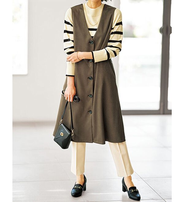 BELLUNA（ベルーナ）の「もちもち素材ハイネックニットプルオーバー（ニット・セーター）」｜詳細画像