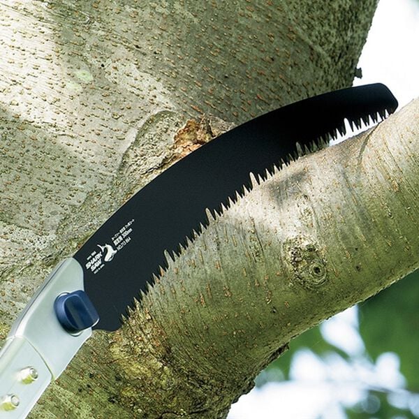 「伸縮式高枝鋸「剪定カーブソー」（ガーデニング・園芸用品）」｜詳細画像