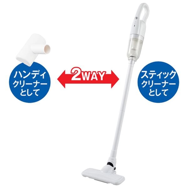「充電式スティック＆ハンディクリーナー　エレット（掃除機・クリーナー）」｜詳細画像