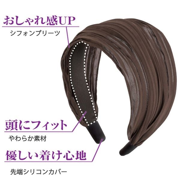 「大人のふんわりカチューシャ（ヘアケア・ドライヤー）」｜詳細画像