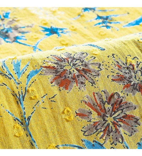 BELLUNA（ベルーナ）の「ドビー素材花柄プリントブラウス（ブラウス）」｜詳細画像