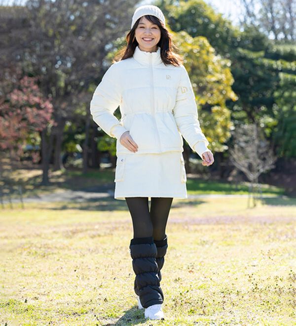 BELLUNA（ベルーナ）の「【三枝こころコラボ】中わたスカート（ミニスカート）」｜詳細画像