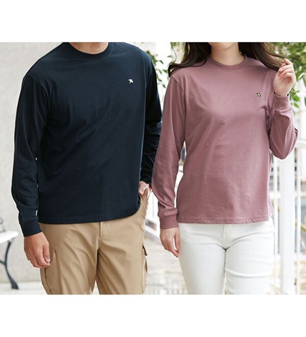 「＜アーノルド　パーマー＞ワンポイント刺しゅうベーシックＴシャツ（メンズＴシャツ）」｜詳細画像