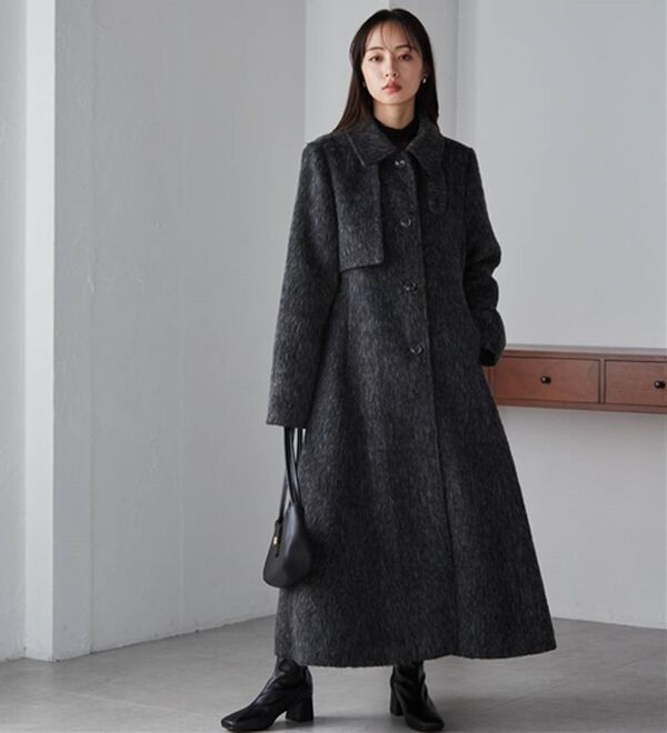 kastane シャギーコート Kastane - 今季新作 kastane カスタネ シャギーコートの通販 by