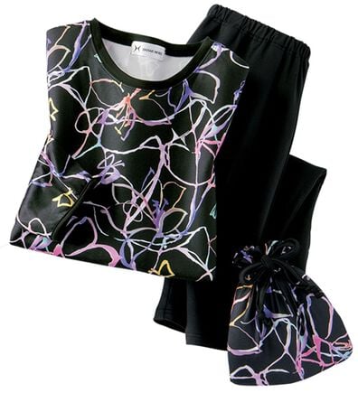 LAVIENNE（ラヴィエンヌ）の「＜ＨＡＮＡＥ　ＭＯＲＩ＞華やかトラベルパジャマ（パジャマ・ルームウェア）」