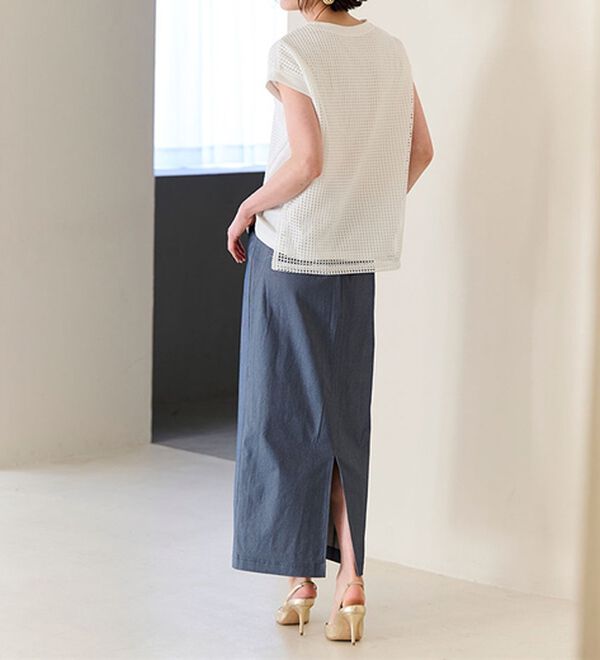 RANAN（ラナン）の「〈グラフェン〉ハイスペックストレッチナロ－スカート（ロングスカート）」｜詳細画像