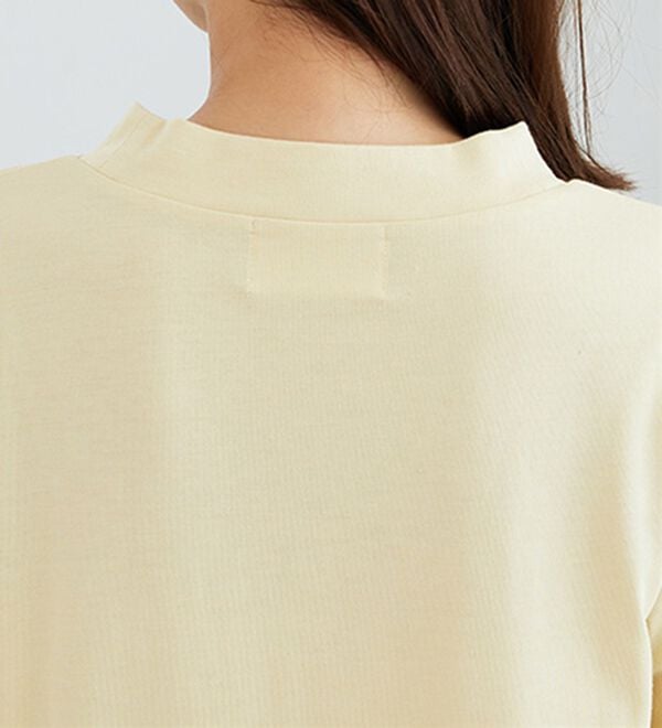 BELLUNA（ベルーナ）の「＜ＥＬＬＥ　Ａｃｔｉｖｅ＞多機能ロゴプリントチュニック（チュニック）」｜詳細画像