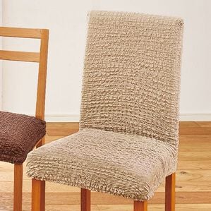 「【４／３０まで早割】抗菌防臭タテヨコ伸縮チェアカバー２枚組（ソファーカバー）」｜モカ