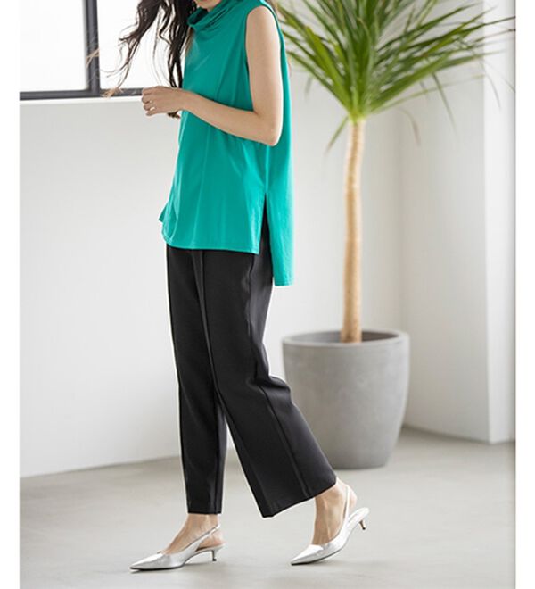 RANAN（ラナン）の「スリーブレスハイネックプルオーバー（カットソー）」｜詳細画像