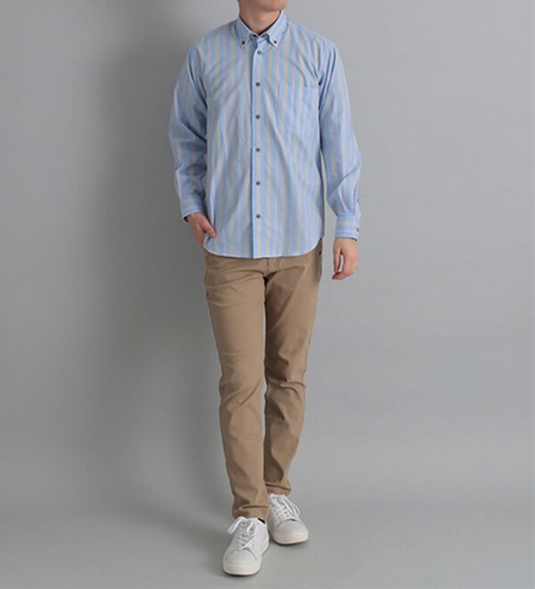 「＜コムルヴァン・オム＞毎日快適ソフトオックスシャツ（メンズシャツ）」｜詳細画像