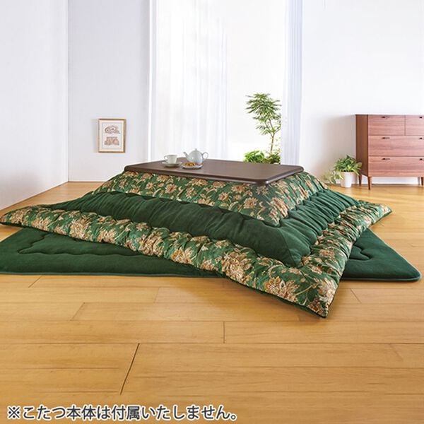「ふっくらで裏地あったかこたつ布団セット（こたつ布団）」｜詳細画像
