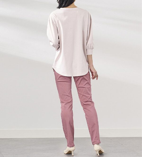 BELLUNA（ベルーナ）の「ひんやり！綿１００％キシリトールプリントチュニック（チュニック）」｜詳細画像