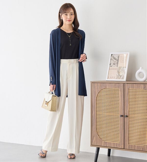 alotta（アロッタ）の「さらっと軽い！シアートッパーカーディガン（その他カーディガン）」｜詳細画像