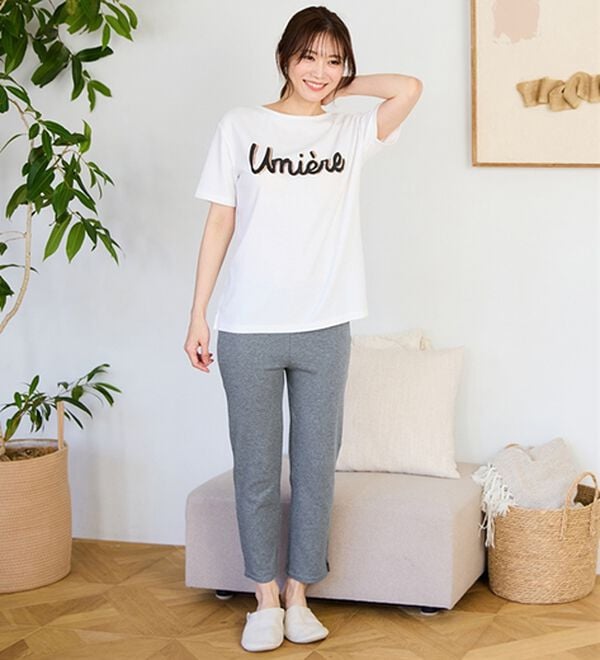 LAVIENNE（ラヴィエンヌ）の「綿１００％着回し自在パンツ（クロップドパンツ）」｜詳細画像