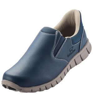 「＜ゴールデンベア＞かがまずラクチン！スポッとウォーキング（メンズスニーカー）」｜スリッポンネイビー