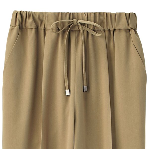 GeeRA（ジーラ）の「美脚とろみタックパンツ（フルレングスパンツ）」｜詳細画像