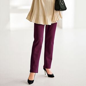 BELLUNA（ベルーナ）の「あったか裏起毛！ホカロンパンツ（フルレングスパンツ）」｜詳細画像