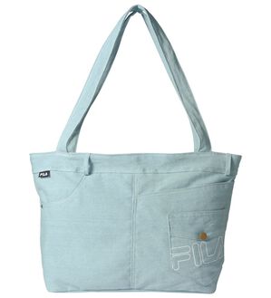 RANAN（ラナン）の「＜ＦＩＬＡ＞オリジナルデザイン多ポケットトートバッグ（トートバッグ）」｜ライトブルー