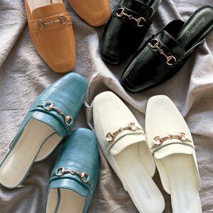 RANAN（ラナン）の「ビットデザインローファーミュール（サンダル・ミュール）」｜詳細画像