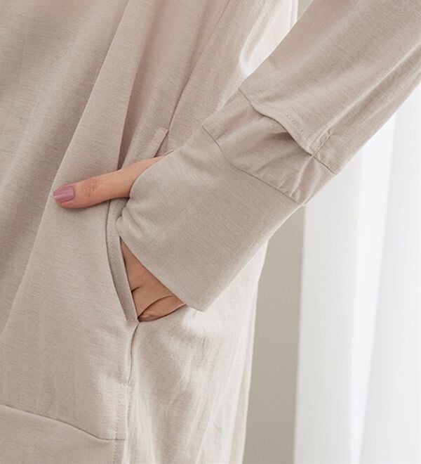 BELLUNA（ベルーナ）の「【接触冷感】絶対に焼けたくない！後プリーツＵＶパーカー（パーカー）」｜詳細画像