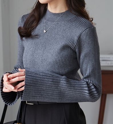 RANAN（ラナン）の「フレアースリーブニュアンスカラーニット（ニット・セーター）」