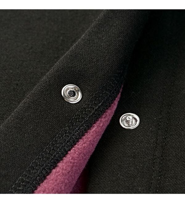 BELLUNA（ベルーナ）の「パチパチしにくい！静電気防止裏フリース配色カーディガン（その他カーディガン）」｜詳細画像