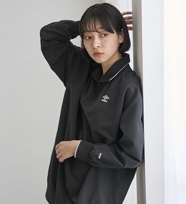 BELLUNA（ベルーナ）の「＜ｕｍｂｒｏ＞ハーフジッププルオーバー（カットソー）」｜詳細画像