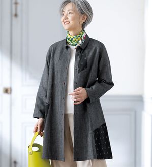 ルフラン（ルフラン）の「日本製久留米織デザインブラウス（ブラウス）」｜詳細画像