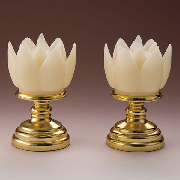 「仏壇ＬＥＤキャンドル２個組（仏壇・仏具）」｜1