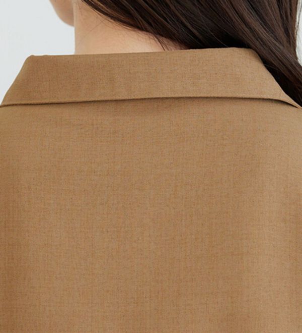 BELLUNA（ベルーナ）の「麻調素材袖レースブラウス（ブラウス）」｜詳細画像