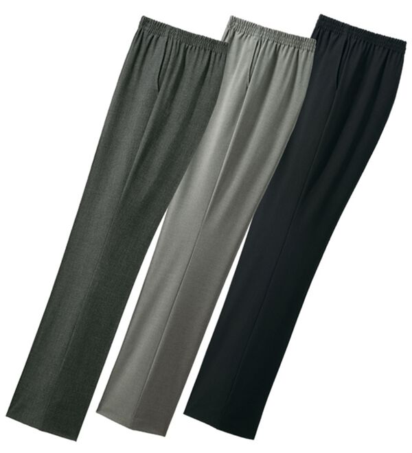 ルフラン（ルフラン）の「【３本組】快適！夏美脚パンツ　さらラク美彩人（みさと）（フルレングスパンツ）」｜詳細画像