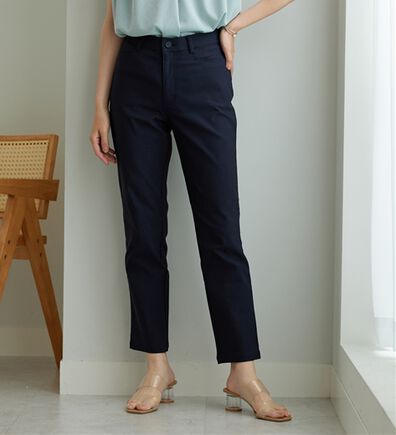 BELLUNA（ベルーナ）の「＜ベルクリーン＞抗菌防臭冷感ストレッチ美脚パンツ（フルレングスパンツ）」