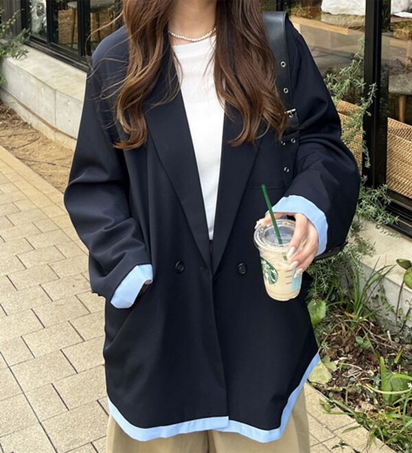 GeeRA（ジーラ）の「レイヤードデザインジャケット（その他ジャケット）」｜詳細画像